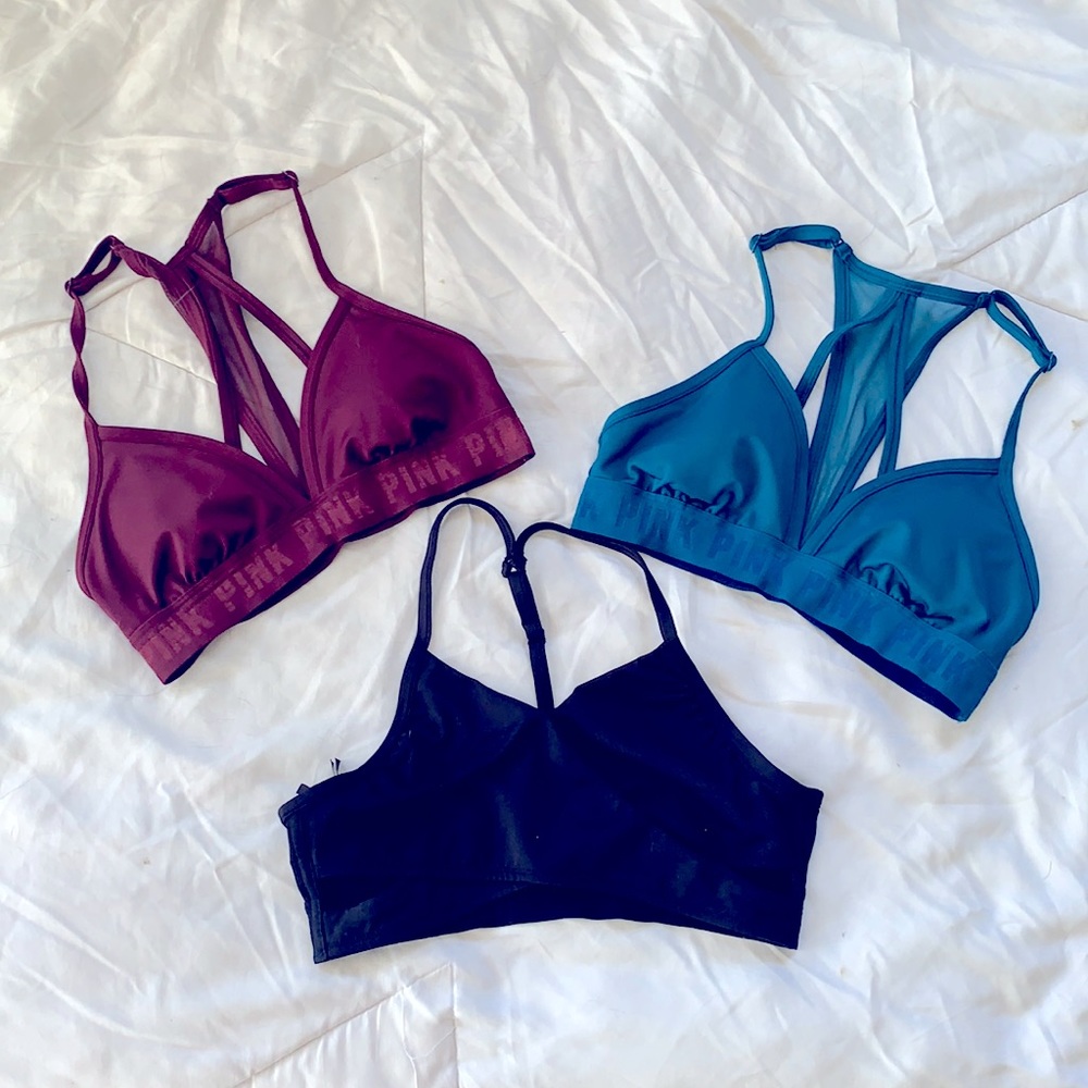VS PINK Gym to Swim bra lot